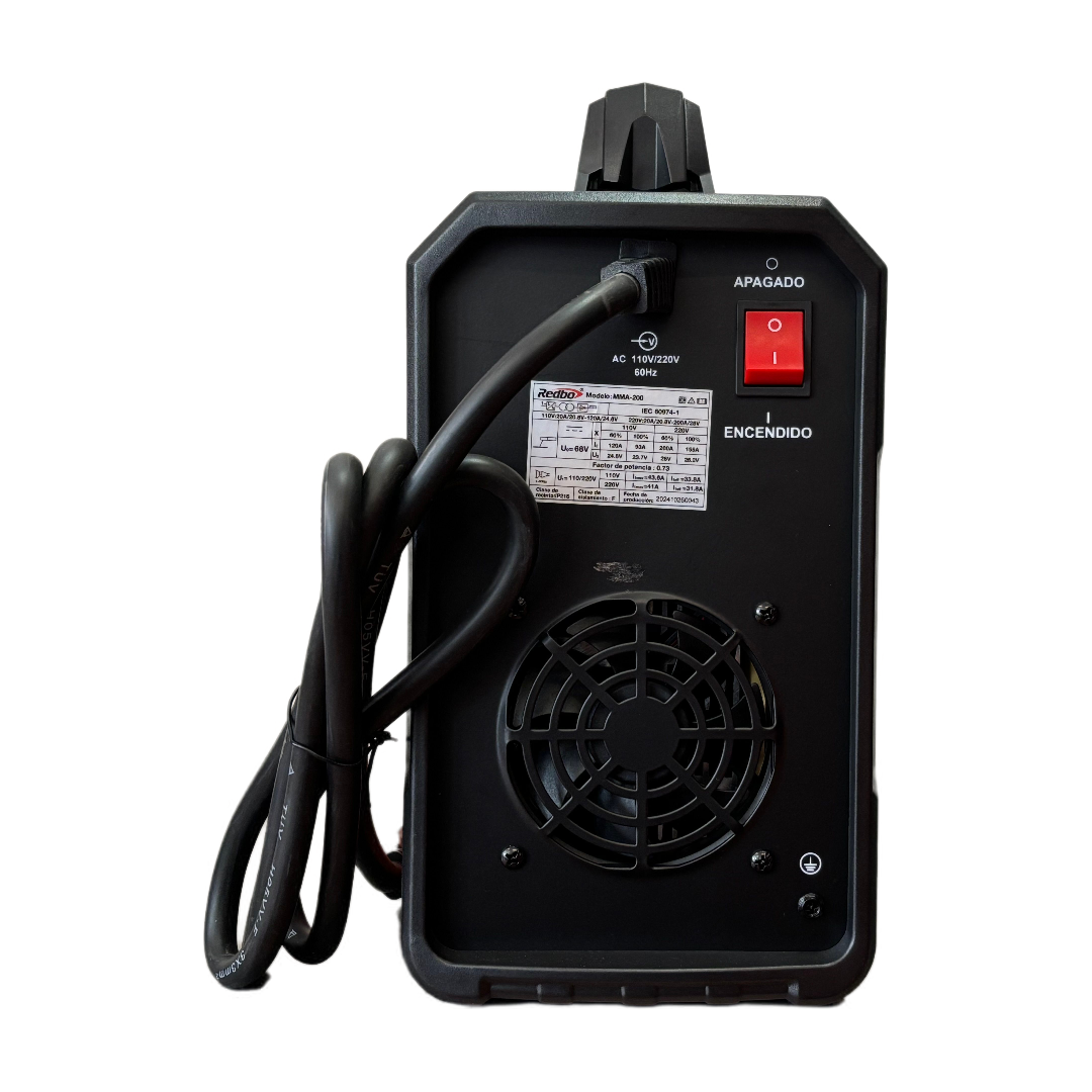 Soldadora Inverter REDBO MMA-200 - Imagen 2