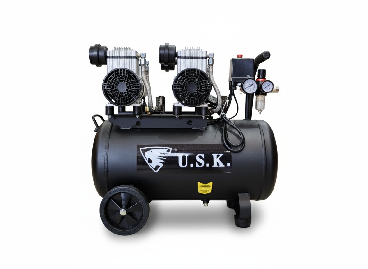 Compresor de Aire USK/1100W*2-50L 3HP 50L
