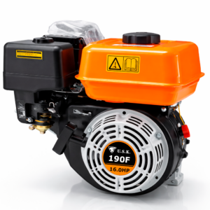 MOTOR A GASOLINA USK 190F 16 HP 4 Tiempos OHV EJE CUÑA-ROSCA