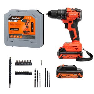 Taladro Percutor Inalámbrico Redbo RB-21PBL Brushless 21V 50Nm