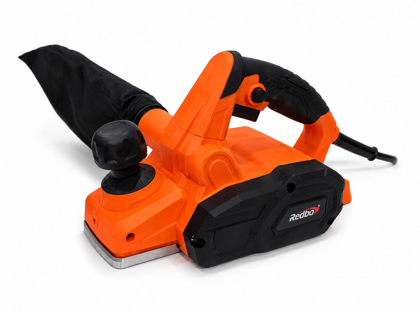 Cepillo Eléctrico Profesional Redbo 2822D - 650W, 82mm | Acabados Uniformes con Bolsa Recolectora