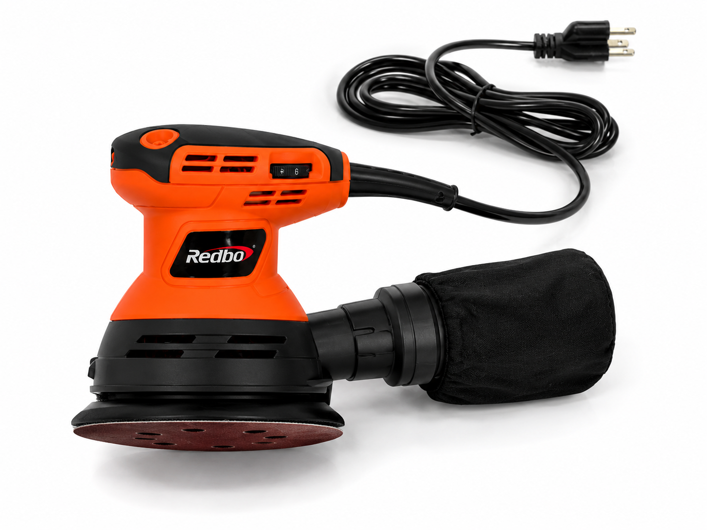 Lijadora Rotativa Redbo 31251 - 300W, 5" (125mm) | Acabados Suaves y Precisos - Imagen 2